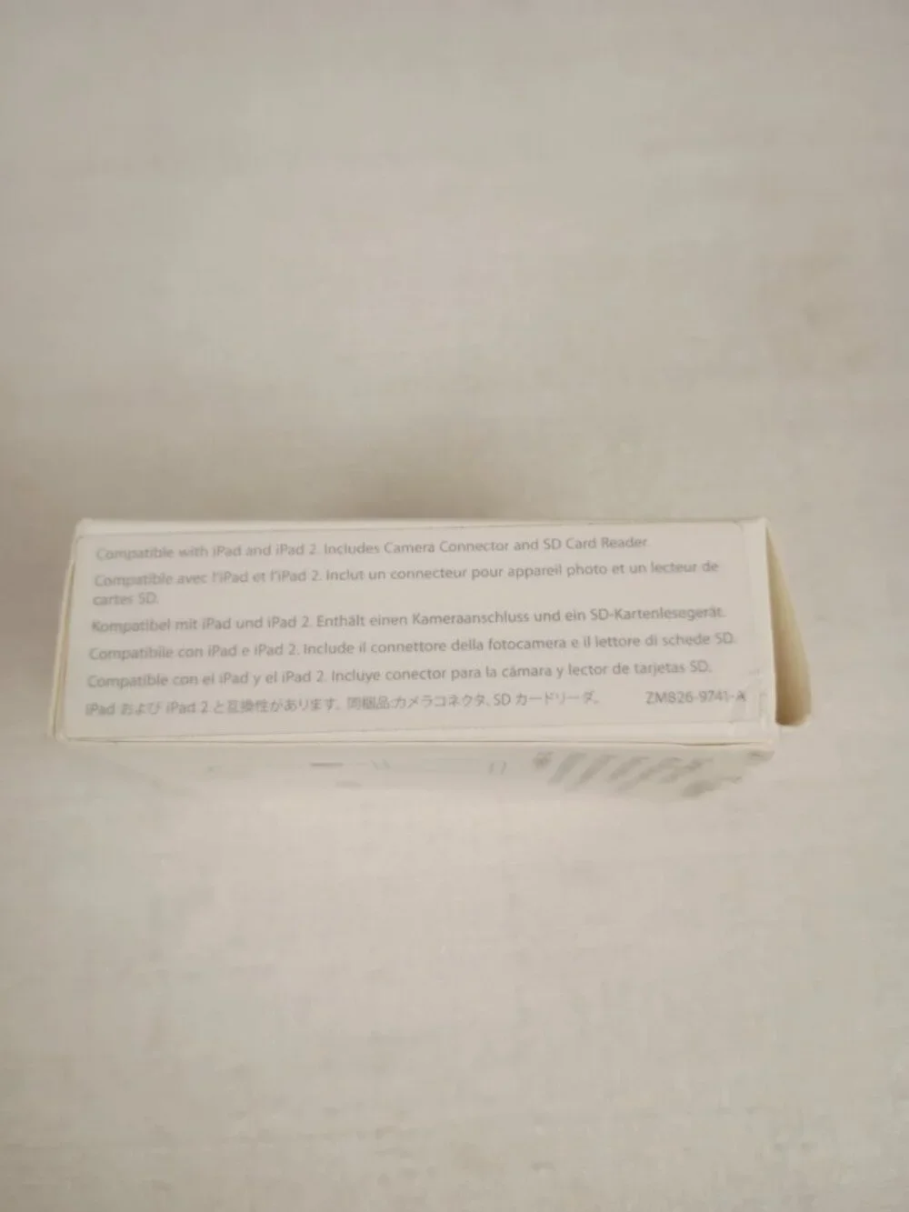 Genuine Apple iPad Camera Connection Kit 30 Pin A1362 A1358 MC531ZM/A